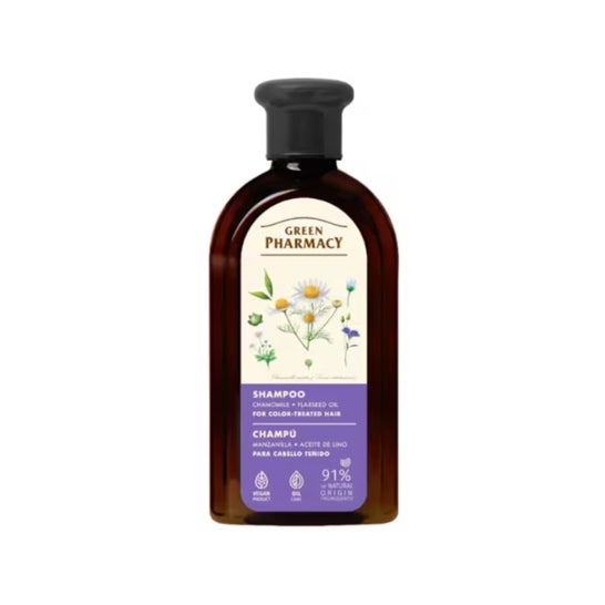 Green Pharmacy Shampooing Camomille et Huile de Lin 350 ml