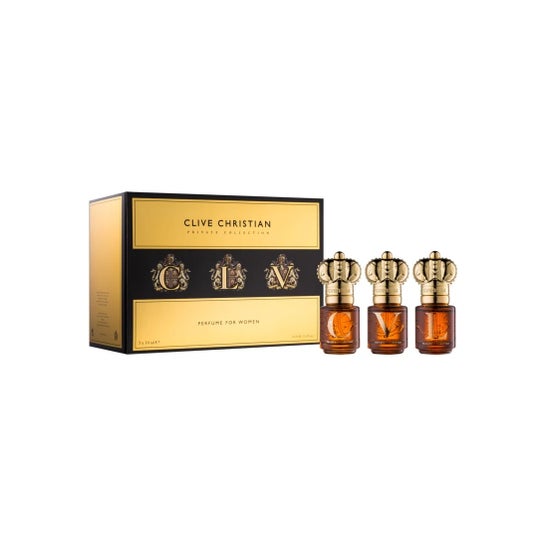 Clive Christian Private Collection Set CLV Parfum pour femmes 3x10ml