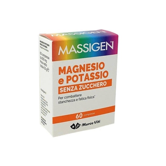 Marco Viti Massigen Magnésium et Potassium Sans Sucre 60comp