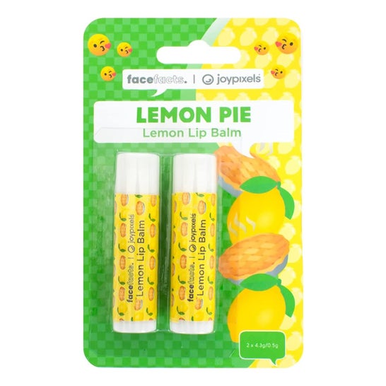 FaceFacts Lemon Pie Lip Balm 2x4.25g