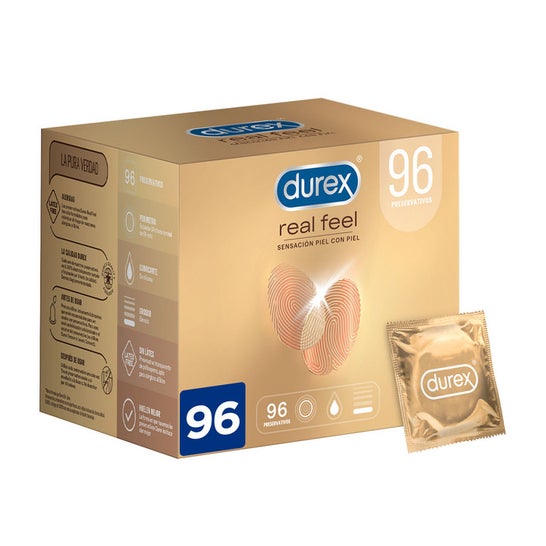 Durex Preservativos Sensitivos Real Feel 96uds