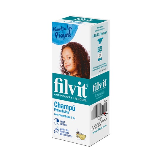 Filvit-p shampooing antiparasitaire 100ml