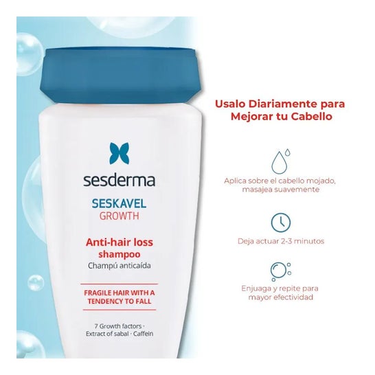 Sesderma Seskavel Shampooing Anti-Chute 250 ml Sesderma Seskavel Shampooing Anti-Chute 250 ml