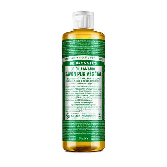 Dr Bronners Sav Liq Amande 473ml