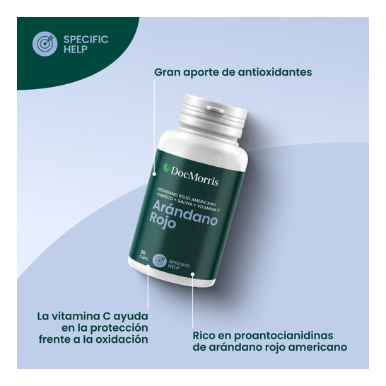DocMorris Canneberge 30 Gélules (Expire dans moins de 6 mois)