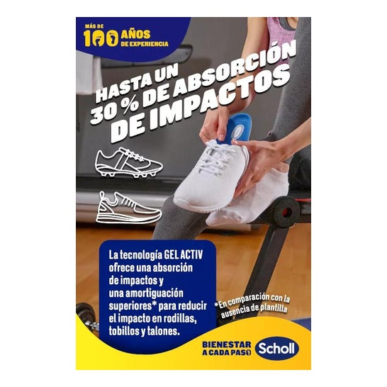 Scholl Gel Activ Sport Femme Activ Sport 1 paire Scholl Gel Activ Sport Femme Activ Sport 1 paire