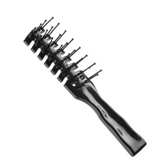 Eurostil Brosse squelette 2 poils petite boule noire