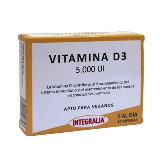 Integralia Vitamine D3 5000Ui 30caps