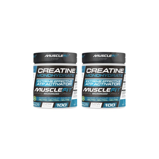 MuscleFit Pack Creatina Monohidrato Micronizada 2x300g