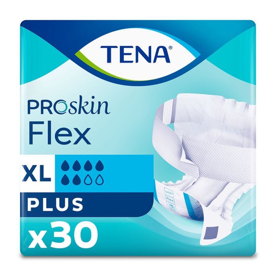 Tena Flex Proskin Flex Plus Pañal Talla XL 30uds