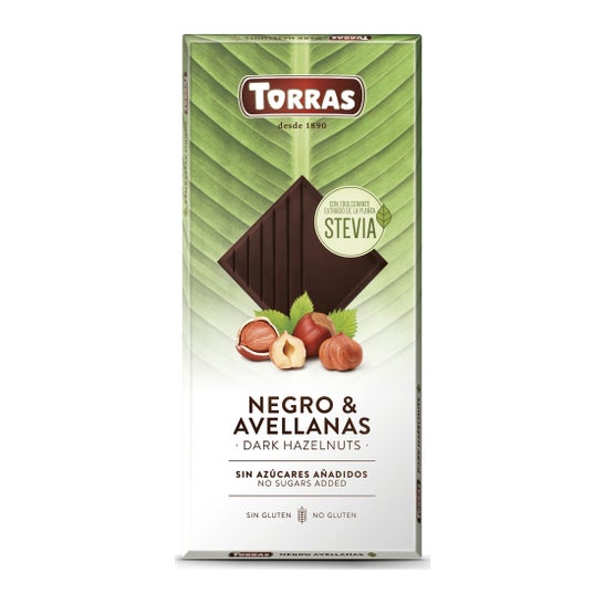 Torras Chocolat Noisettes Nego Noisettes Stevia
