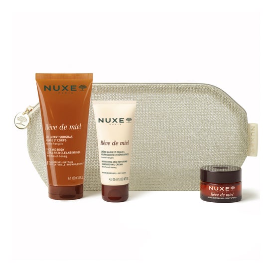 Nuxe Rêve de Miel Trio Nourrissant Corps, Mains et Lèvres