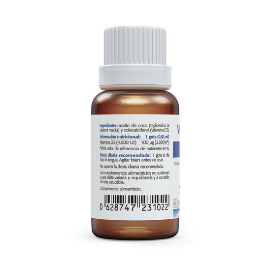 Sura Vitasan Vitamine D3 4.000 Ui 15ml