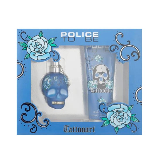 Police To Be Tattooart Coffret Parfum 40 ml + Lotion Corps 200 ml