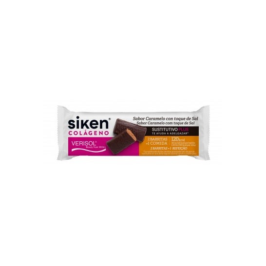 Siken Substitut de Collagène Bâtons de Sel au Caramel 40g