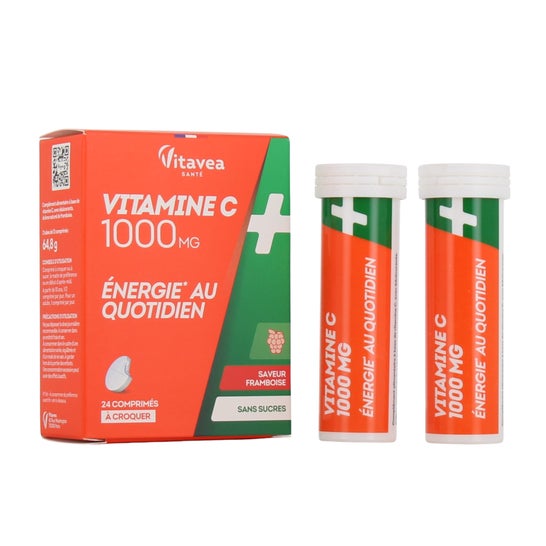 Vitavea Vitamine C 1000mg Framboise 24comp
