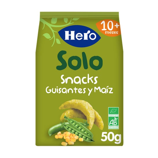 Fater Hero Solo Snacks Pois & Maïs Eco 50G