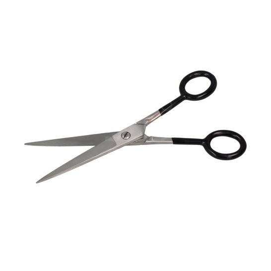 Zenish Professional Ciseaux Métal Argenté Manche Noir 7 1ut