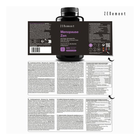 Zenement Ménopause Zen 120 gélules