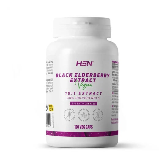 HSN Extracto de Saúco Negro 10:1 500mg 120vcaps