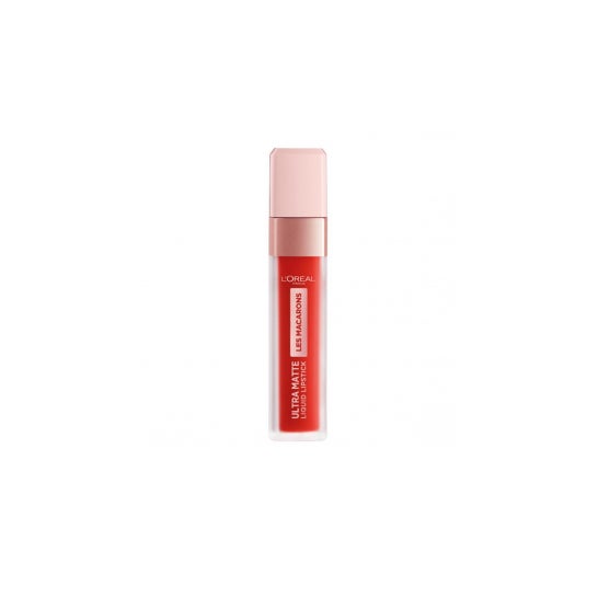 L'Oréal Les Macarons Rouge à Lèvres Liquide Mat 832 Strawberry Savage