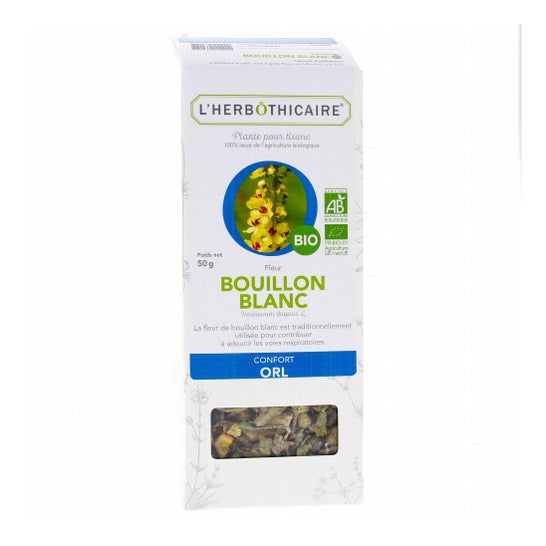 L'Herbôthicaire Fleur Bouillon Blanc Bio Tisane 50g