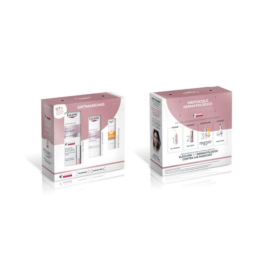 Eucerin Coffret Anti-Taches Anti-Pigment Dual Sérum 30ml + Mini Gel Nettoyant 20ml + Mini Pigment Control SPF50+ 7ml