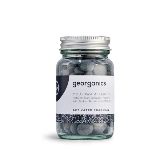Georganics Toothpaste Tablets Activated Charcoal 120ml