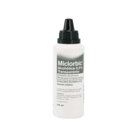 Miclorbic Chlorhexidine Alcoolique 0.5% Incolore 100ml