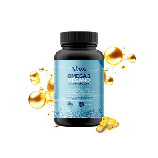 Vecos Nucoceutical Omega 3 Vegano 90 Perlas