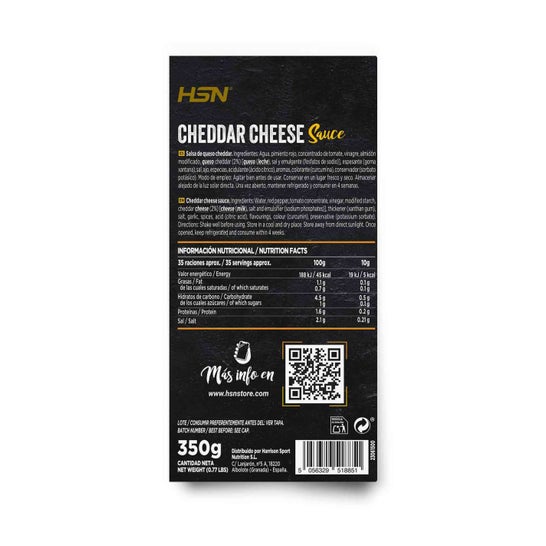 HSN Salsa Queso Cheddar 350g