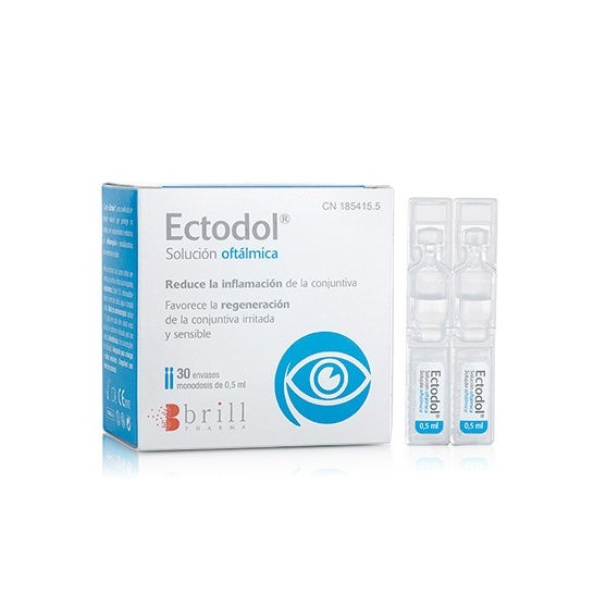 Ectodol solution ophtalmique 0,5 Ml 30 Monodose Ectodol ophtalmique