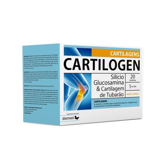 Dietmed Cartilogen avec Glucosamine 20 Enveloppes