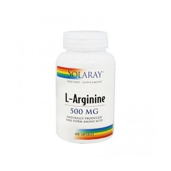 Solaray L Arginine 500mg 100caps