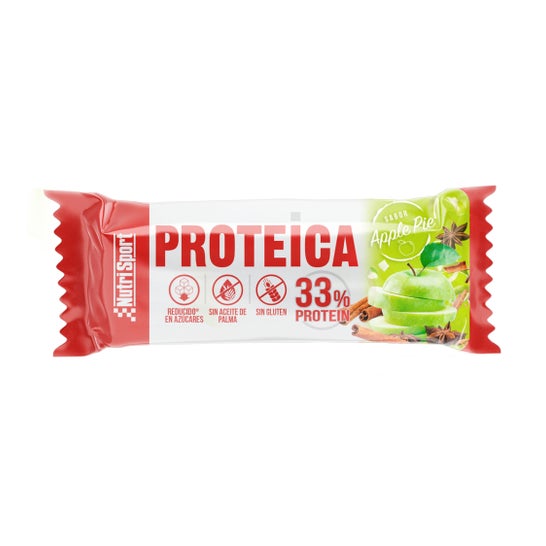 Nutrisport Protein Bar Yogur Apple Pie 24uts