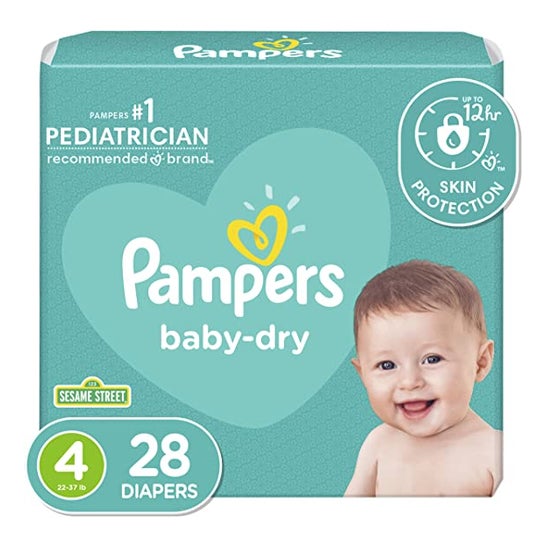 Pampers Baby Dry Couches Taille 2 Mini 24uts