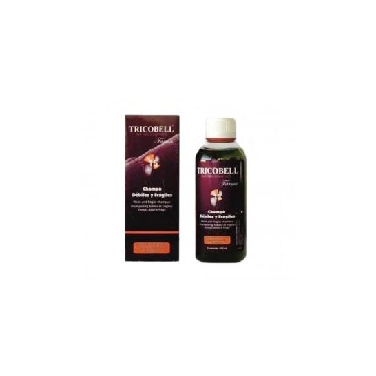 Shampooing Tricobell Farma pour cheveux fragiles et fragiles 250ml
