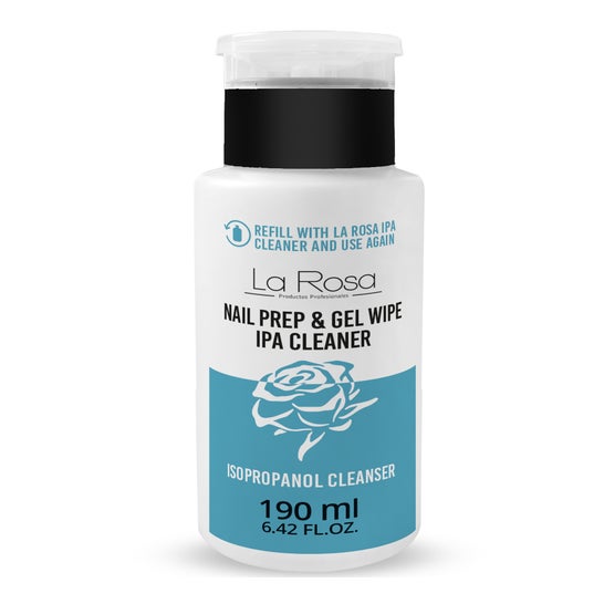 La Rosa Nail Prep Gel Wipe Nettoyant IPA 190 ml