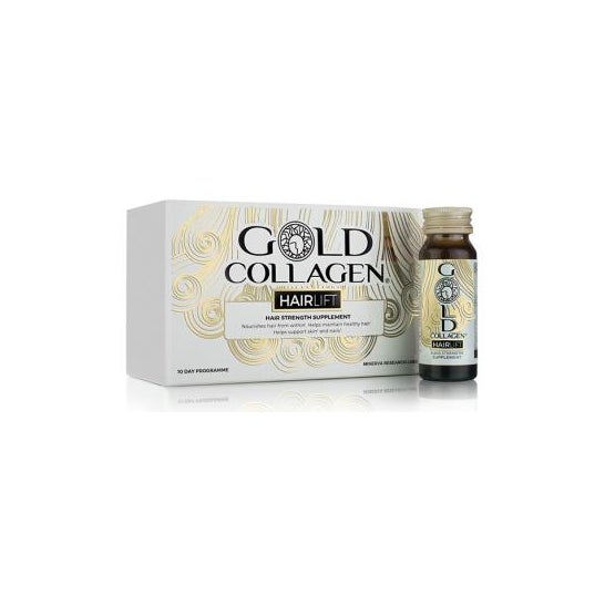 Gold Collagen Hairlift 10uds