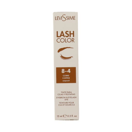 Levissime Lash Teinture Cils et Sourcils 8-4 Cuivré 15 ml