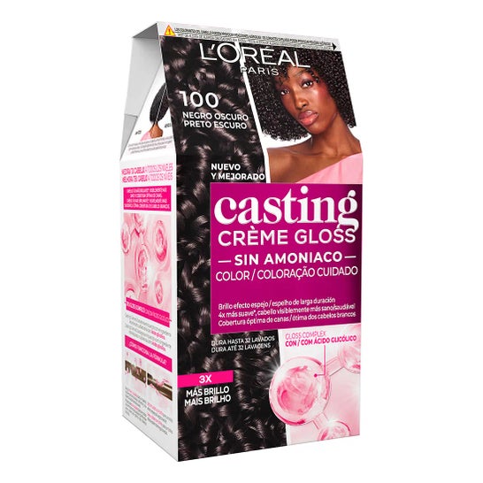 L'Oréal Casting Crème Gloss 100 Dark Black 180 ml