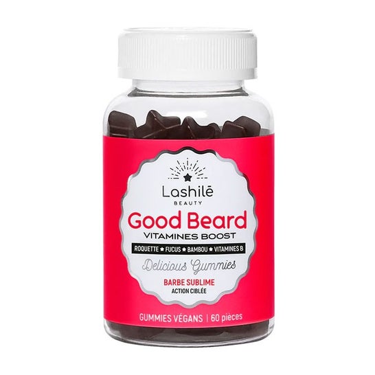 Lashilé Beauty Good Beard 60 Gummies