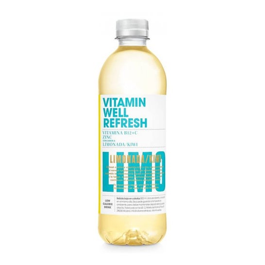 Vitamin Well Refresh Boisson Vitaminée Lemonade Kiwi 500ml