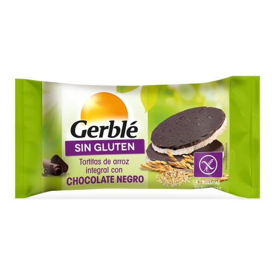 Gerble Pancakes Riz Chocolat Noir Sans Gluten Bio 130g