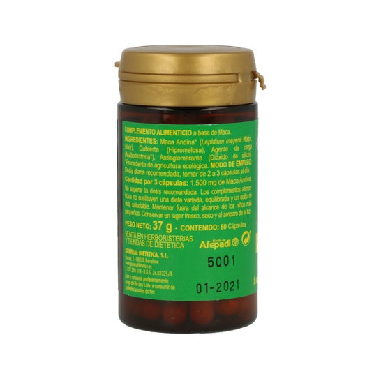 Integralia Maca des Andes Bio 60Caps