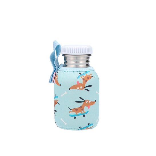 Tutete Bouteille Acier Housse Animal Friends 350ml