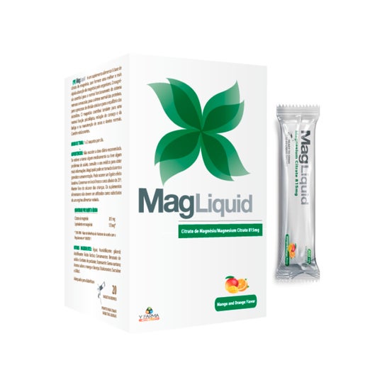 Y Farma MagLiquid Manga e Laranja 20 Saquetas