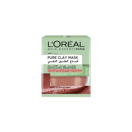 L'Oréal Pure Clay Mask Masque Algues Rouges 50ml