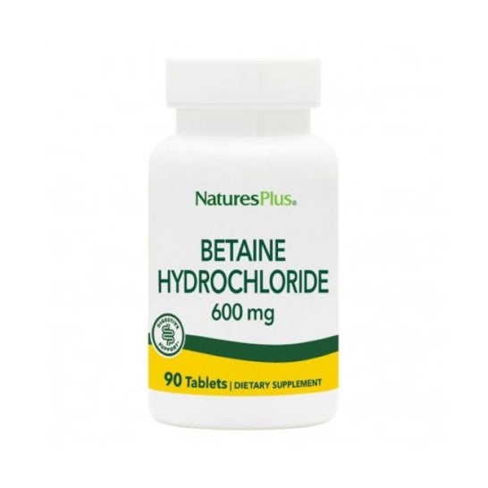 Nature's Plus Betaine HCL 600mcg 90cg 90comp