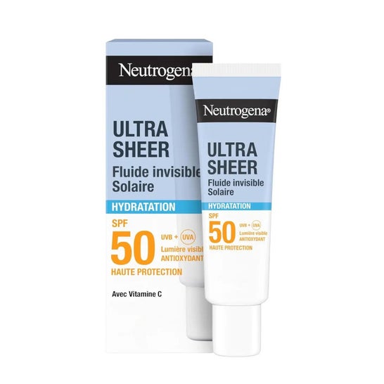Neutrogena Ultra Sheer Fluid Invisible Spf50 Hydratation 50 ml